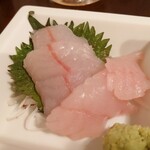 フルミチ  - 本日の刺身（ホウボウ）