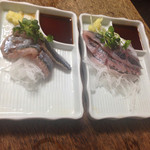 豊田屋 - さんま、いわし刺身