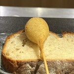 鮨・串揚げ 春夏秋冬 - 豚ロースのしそ巻き