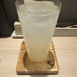 焼鳥 町子 - じゃばら酒ソーダ