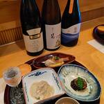 ままごとや - 海老のパッションフルール味噌 ・毛ガニの蟹みそソース ・鰻の八幡巻き