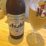 大阪マドラス - 食事主体の店なので小瓶でした。