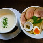 ラーメン家 みつ葉 - 豚CHIKIつけ麺（H26.9.19）