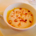 フランス食堂　ビストロ ポーレット - 南瓜のスープ シナモン風味