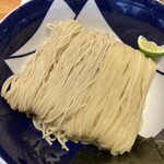 つけそば 神田 勝本 - 細麺と平麺