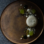 Restaurant Re: - メロンとミント、お茶を使ったデザート