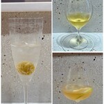 Haruka Murooka - 写真左：梅ソーダ（梅は和歌山県の藏光農園さんより）
      写真右上：台湾の文山包種茶（冷茶）
      写真右下：自家製ジンジャーエール