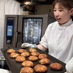 Haruka Murooka - 枝豆を練り込んだ焼きたてフォカッチャ