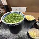 一寸ぼうし - 生姜・胡麻・出汁醤油・天かす