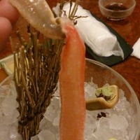 かに道楽 銀座八丁目店 - 花氷