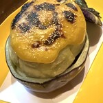 呑み喰い処 一久 - 【'25.7】丸茄子の田楽　700えん