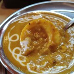 ジェヴァン - エッグキーマカレー