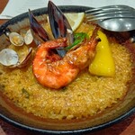 EX - 魚介のパエリア
