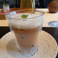ナベノ-イズム - ②スイカとトマトのガスパチョ　⭐️⭐️2点