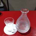 割烹よし田 - 冷酒（月桂冠　恒の月の辛口）