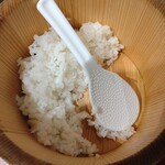 割烹よし田 - おひつの御飯