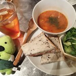 カフェ・マスミヤ - スープセット 1380円