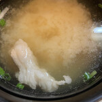 不二かつ - 味噌汁(豚汁)