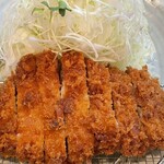 不二かつ - ロースかつ定食(140g)(1,595円)
