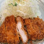 不二かつ - ロースかつ定食(140g)(1,595円)