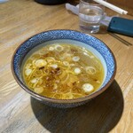 支那そば なかじま - つけ汁しお