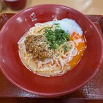 なか卯 - 料理写真:温たま冷やし担々うどん（並）￥660
