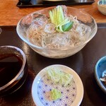 上州そば処 山名の里 - 冷やし蕎麦。