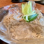 上州そば処 山名の里 - 冷やし蕎麦。