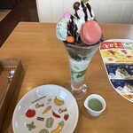 ココス - チョコミン党パフェ 1,089円