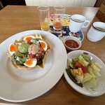 ココス - タコサラダ大869円　パスタランチサラダ