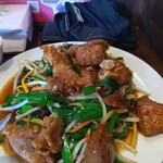 レバニラ定食 kei楽 - 