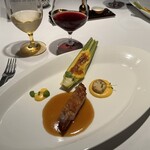 メゾン ド フォレ - 上州地鶏のソテー　ヤングコーン