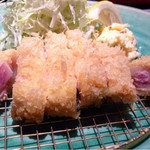 恐るべし美味しさの並ロースとんかつは塩でどうぞ！