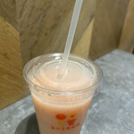 果汁工房 果琳 - ドリンク写真:桃のスムージーLサイズ　780円