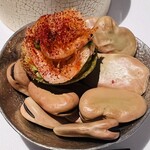 ラ・ヴァガボンド - 桜海老のタルト