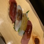 最魚の晩餐～寿司と牡蠣と日本酒の裏切り～ - 