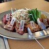 庭園レストラン ヴァルハラ - 肉と野菜の盛り合わせ