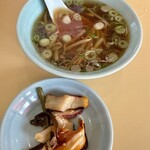 金龍郷 - 蛸のつまみとスープ