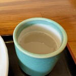 純そば 一風庵 - 蕎麦湯