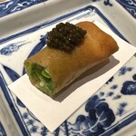 眞善美 - ◯祖父江　新銀杏　春巻き　キャビア