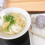 たも屋 - 料理写真:かけ(冷)、おにぎり