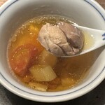 眞善美 - 薬膳スープ　当帰(トウキ)　名古屋コーチン　冬瓜　トマト　金華ハム