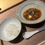 眞善美 - 四川麻婆豆腐　ご飯