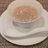 中国料理 「王朝」 ヒルトン東京ベイ - 海燕の巣のスープ
