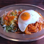 田園 - 目玉焼きのせナポリタン