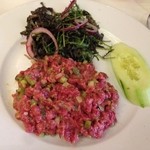 Le Grand Café Capucines - 牛肉タタキ