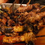 かぶと - 串焼きが大量！ 2014.9.2x