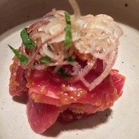 ざくろ 室町店 - まぐろ胡麻醤油