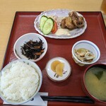 お食事処 八重さくら - まぐろ南蛮定食1,100円