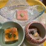 いちの川 - お豆腐3種